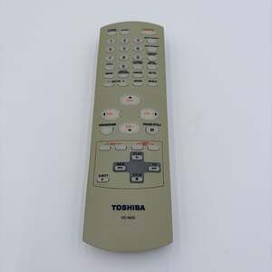 Toshiba VC-N2S VCR TV Remote Control Glow in the Dark Buttons